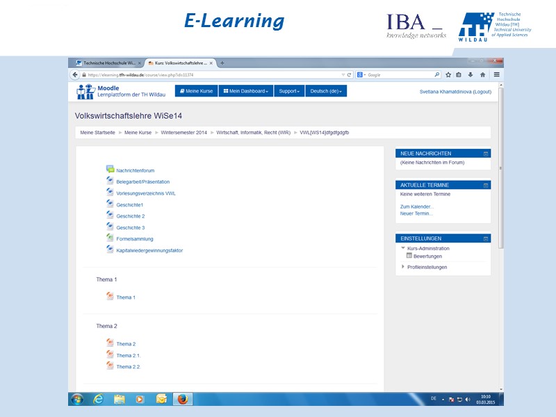 E-Learning